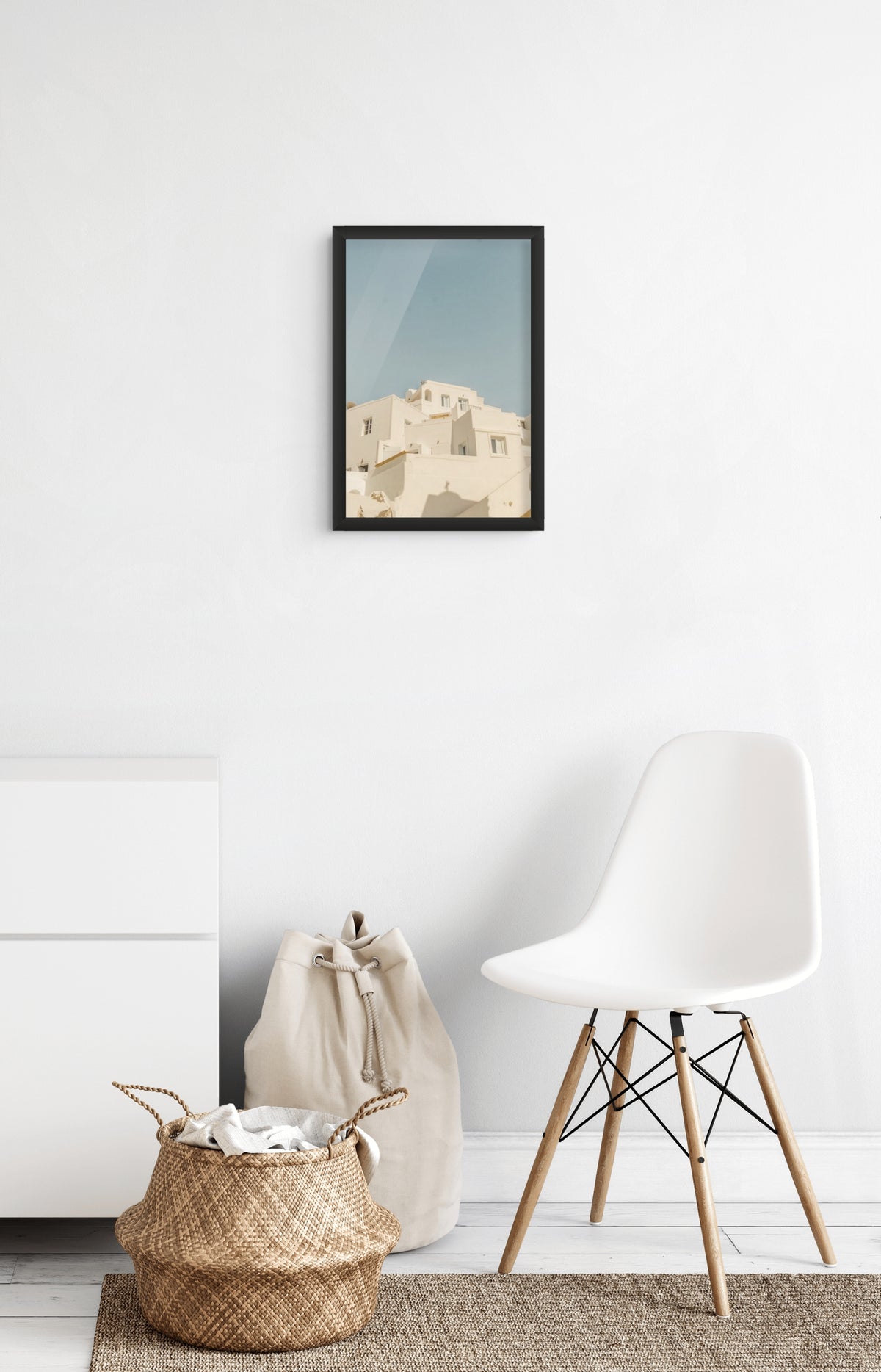 Santorini buildings