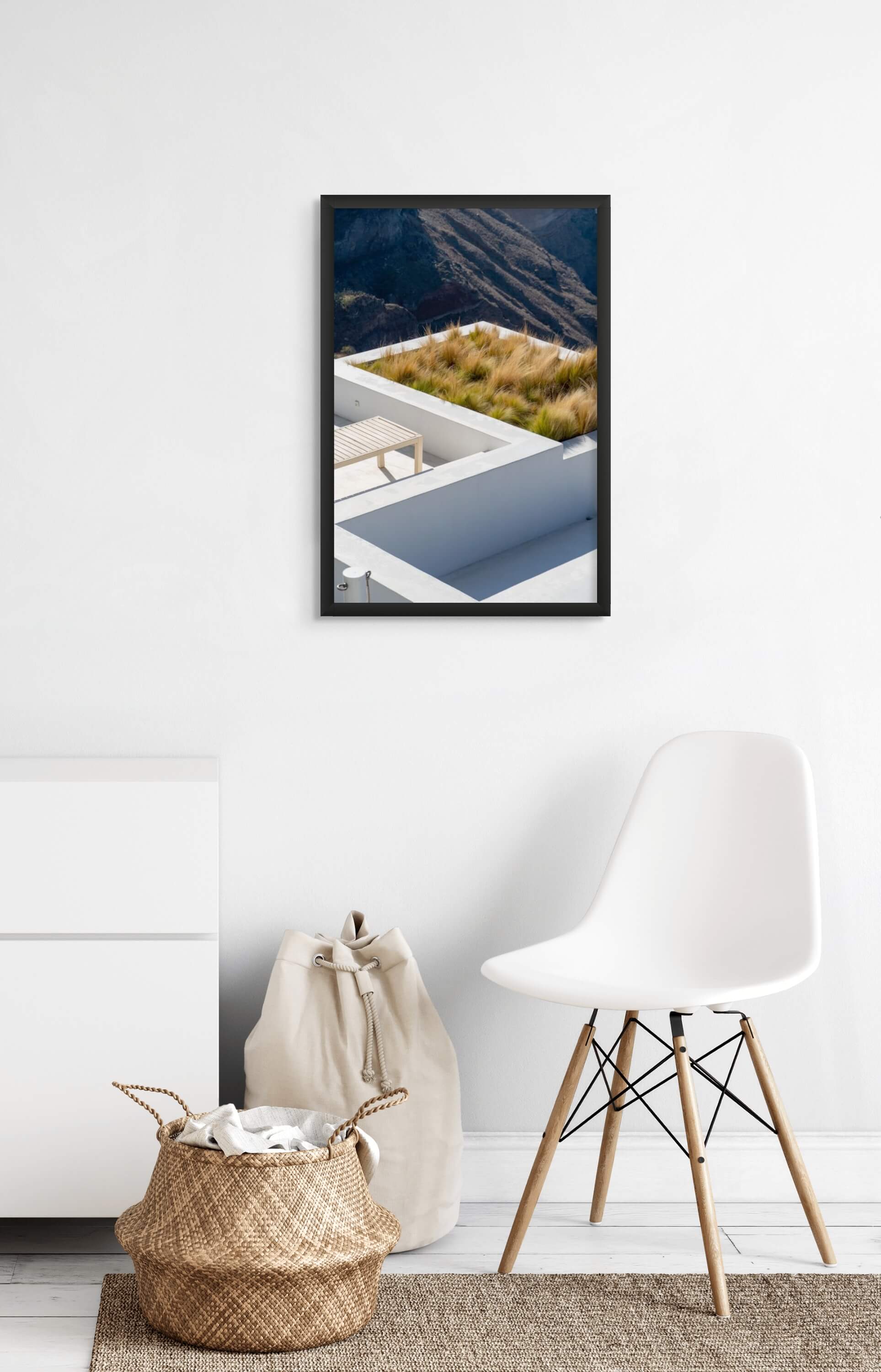 Santorini Vegetation by Erica Goldemberg in A2 mockup