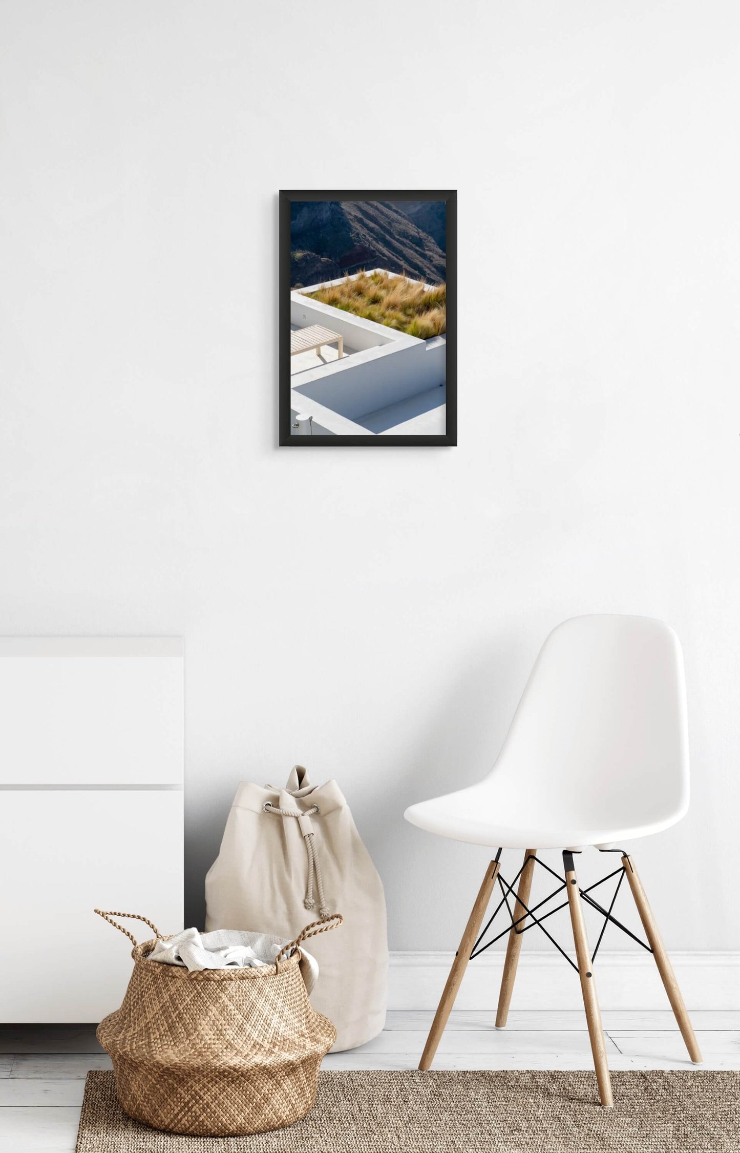 Santorini Vegetation by Erica Goldemberg in A3 mockup
